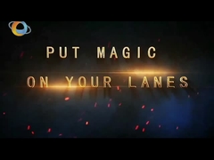 Άσκηση Μυαλγία Εσωτερικός αθλητικός εξοπλισμός Προσαρμοσμένες λωρίδες μπόουλινγκ για πάρκο διασκέδασης